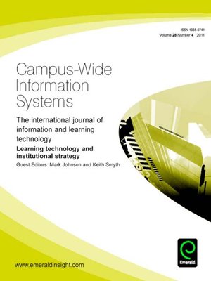 cover image of Campus-Wide Information Systems, Volume 28, Issue 4